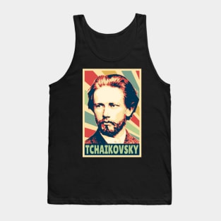 Tchaikovsky Vintage Colors Tank Top